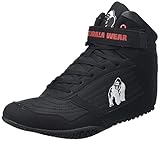 Gorilla Wear High Tops Black schwarz - Bodybuilding und Fitness Schuhe für Damen und Herren, EU 44