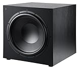 ELAC Debut 3.0 DS153 Subwoofer – Ideal für die Musikwiedergabe über Ihre Stereoanlage als Teil eines 5.1 Surround-Systems, legendärer Klang, edles Design – Schwarz