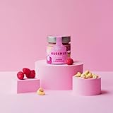 Karl Karlo Bio Nussmus Cashew & Himbeere | 100% natürliche Bio-Zutaten, Vegan und Ohne Palmöl | Fruchtig, cremiges Cashewmus mit getrockneten Himbeeren | Ideal als Brotaufstrich, Topping & Naschen