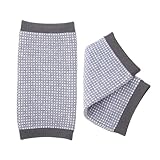 Mipcase 2 Stück Knöchelbandage aus Wolle Elastische Knöchelmanschetten Wärmender Knöchelschutz für Sport Gelenk und Muskelschutz Beim Radfahren Laufen und Basketball