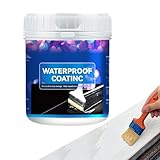 Wasserdichte Beschichtung | 800 g wasserfestes Mittel gegen Blech, schnelle Aushärtungsleistung, Mehrzweck-Versiegelung auf Betonbasis, Rissfüller für die Dachwand int