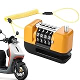 Bremsscheibenschloss | E-Bike Sicherheitsrad Scheibenschlösser mit Kombination - wasserdichte Verriegelungsvorrichtungen, Reitsicherheitsausrüstung für Fahrräder E-Bikes Motorräder