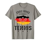 Coole Jungs Spielen Tennis Spieler Tennisspieler Jungen Boys T-Shirt