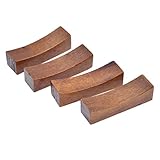 4 Stück Holz Essstäbchen Bank Ablage Küche Restaurant Eßgeräte Japanisch