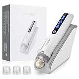 bio pen Q2 - Dermapen Microneedling mit Mikronadeln, EMS, LED-Pflege - Touchscreen intelligenter Sensorbasis - mit 3 Patronen(9/14/25Pins)All-in-One Beauty-Tool - Bestauty X bio pen - Geschenke Frauen