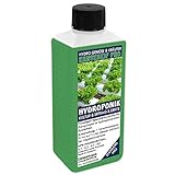 Hydro-Erntereif Nährlösung NPK Voll-Dünger für Kräuter & Gemüse Pflanzen in Hydrokultur und Hydroponik Systemen, Home Gardening Dünger 250ml Nährstoffe als Konzentrat (Pflanzen Ernte)