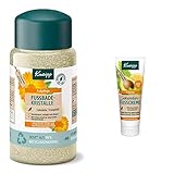 Kneipp Calendula & Orangenöl Desodorieren Fussbadekristalle, 600g & Sekunden Fußcreme, 75 ml