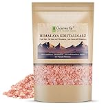 Gourmetia Himalaya Salz grob 400g, Rosa Kristallsalz aus Punjab Pakistan, Steinsalz - auch als fein