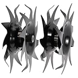 Kraftfräsenzinken für Mantis 1622, 7222, 7225, 7260, 7261, 7262, 7920, 7924, 7940 Kultivatoren, bis zu 25,4 cm tief und 22,9 cm breit