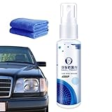Nuyhadds Anti Spray Für Frontscheibe - Scheibe Anti Spray Mit Mikrofaser Tuch | Langanhaltender Regenfester Entferner Für Spiegel Fenster Innen Und Außen