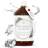 Kolloidales Silizium 1000ml - 50ppm von Nordic Pure | Aqua Silica - Organisch kolloidales Silizium in Reinstwasser