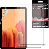TECHGEAR 3 Stück Schutzfolie für Galaxy Tab A7 10.4 Zoll (SM-T500 / SM-T505) Screen Protector, Ultra Klare Schutzfolie Kompatibel mit Samsung Galaxy Tab A7 2020