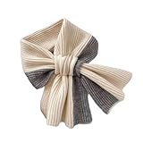 Wynrzyj Mode Damen Gekreuztem Schal Warm Gestrickte Halslätzchen Bequeme Neckerchief Für Und Winterkleidung