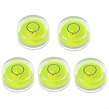 Acryl- und Kunststoffverarbeitung, runde Wasserwaagen, gebrauchsfertig (A(C(15 x 8 mm))