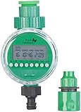 Royal Gardineer Beregnungscomputer: Bewässerungs-Computer mit 16 Programm-Speicherplätzen und LCD-Display (Zeitschaltuhr Bewässerung, Garten-Bewässerungscomputer, Gartenschlauch)