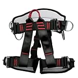 Generisch Dachklettergurt - Bergungsgurt Einstellbar - Für Höhlenwanderung Trekking Erwachsene Damen Herren