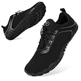 Bigzagger Barfußschuhe Damen Herren Traillaufschuhe mit Breite Zehenbox und Zero-Drop Sohlen Leicht Atmungsaktiv Barfuss Schuhe Komfort rutschfest Zehenschuhe Sportschuhe Fitnessschuhe