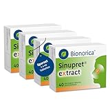 Sinupret® eXtract im Sparset 4 x 40 Stück – stark bei Nasennebenhöhlenentzündung mit Schnupfen. Löst den Schleim, öffnet die Nase und befreit den Kopf mit der Kombination aus fünf Pflanzen