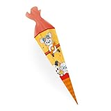 TRÖTSCH- Schultüte 85 cm Zum Schulstart Tierfreunde: Schultüte Einschulungstüte Zuckertüte Geschwistertüte