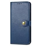 BAIDIYU Hülle für iPhone 6 Plus Handyhülle, Kartensteckplätze, Ständerfunktion, Luxus PU Leder Brieftasche Flip Folio Cover, Hülle für iPhone 6 Plus.(Blau)