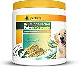 Kräuterland Grünlippmuschelpulver Hund 250g - reines Muschelextrakt - Grünlippmuschel Pulver auch für Katzen & Pferde - Barf Futterzusatz in Premium Qualität