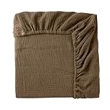 Atmungsaktives Baby-Bettlaken für Jungen und Mädchen, Spannbetttuch, abnehmbarer Schonbezug, bequemes Bettlaken für Säuglinge, Kleinkinder, gemütliche Bettwäsche für Kinderbetten