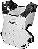 Acerbis Herren Profile Chest Protector Roost Deflektoren Profil, Einheitsgröße EU, Weiß