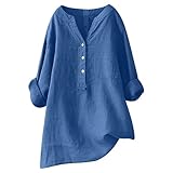 Letzte Bestellung Befristetes Angebot Limited Time Deal Blitzangebote Musselin Bluse Damen Longbluse Blusenshirt Sommer Oberteile Elegant Women's T-Shirts