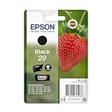 Epson 235M206 Original 29 Tinte Erdbeere, XP-235 XP-332XP-335XP-432XP-435XP-245XP-342XP-345XP-442XP-445XP-247XP-257XP-255XP-352XP-355XP-452XP-455,(schwarz) , 1er Pack