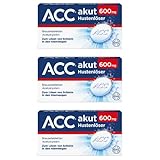 ACC® akut 600 mg | 3x20 Stk | Hustenlöser für leichteres Abhusten | Nur 1x täglich | Schleimlöser