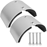 Stelzenbein-Komfortplatte, Trockenwand, Ersatzteil, Aluminiumlegierung, gebogene Platte, Zubehör für Heimwerker, Verputzen, 2 Stück