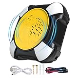 Mini Ultraschall Rattenabwehr - Mit Frequenzwechsel und Blitzlicht, 360° Wirkungsbereich, 300m² coverage, schützt vor Ratten, Insekten, geeignet für Haushalt, Laden & Farm​