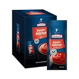 Homann Tomaten Ketchup Tomatig fruchtig mit Tomatenmarkanteil100x15ml