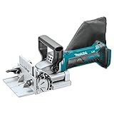 Makita DPJ180Z Akku-Nutfräse 18 V (ohne Akku, ohne Ladegerät), 11,4 cm L x 8,9 cm W x 40 cm H