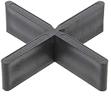 PRODIAMANT® Fugenkreuze für Terrassenplatten [4x20MM] - Abstandshalter Terrassenplatten - Zum Verlegen von Bodenplatten im Außenbereich - inkl. Sollbruchstelle für T-Stück - Aus Kunstoff (100 Stück)