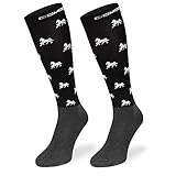 SKIETY Reitsocken aus Mikrofaser – Reitsocken Damen & Kinder – Kniestrümpfe Herren & Damen & Kinder – Damen-kniestrümpfe – Reitsachen Mädchen