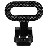 HOLIDYOYO Klappbare Rutschfeste Lkw Trittstufe aus Stahl Faltbare Anhänger Trittleiter mit Zubehör für Nutzfahrzeuge