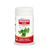 GINKGO BILOBA KAPSELN mit VITAMIN C, B1, B2, B6, B12 und FOLSÄURE Primedical 1 x 60 Kapseln