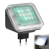 WIYETY LED TV Simulator: LED Fernseh-Attrappe mit Zeitschaltuhr, Fake-Fernseher, Dummy TV Fernsehsimulator, Innenbereich, Energieeffizient, Einbruchschutz Home Security