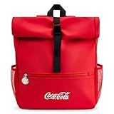 The Gift Scholars Unisex Coke Backpack Coca-Cola Rucksack, rot