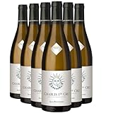 Chablis 1er Cru Weißwein 2021 - Jean Bouchard - g.U. - Burgund Frankreich - Rebsorte Chardonnay - 6x75cl