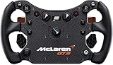 FANATEC CSL Elite Offiziell Lizenziertes McLaren GT3 v2 Xbox Sim Racing Lenkrad – Analoge-Paddles, Magnetschaltwippe, Multipositionsschalter, OLED-Display für PC, Xbox Series X|S, Xbox One