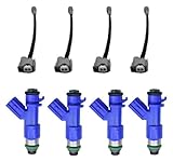Injektor Kraftstoff Für Acura 07-12 Für Civic Für Integra RSX K20 K24 B16 B18 16450-RWC-A01 Kraftstoff Injektor 4Pc 410Cc RDX 16450RWCA01