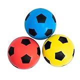 Betzold Sport - Softbälle-Set 3 Stück - Kinder-Schaumstoffball Kinder-Ball Spielbälle