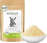 Maca Pulver BIO 250 g helles Macapulver aus Peru I laborgeprüft aus kontrolliert biologischem Anbau I ohne Zusatzstoffe - 100% rein I per Hand abgefüllt in Deutschland von bioKontor