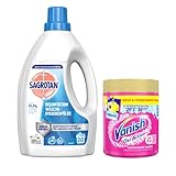 Sagrotan Wäsche-Hygienespüler Frisch 1,5 L, Vanish Oxi Action Pulver Pink 550g