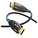 OMTUWORZ 8K HD High-Definition-Kabel MI2.18k Audiokonverter Glasfaserkabel Projektor Home High-Definition-Kabel(20 Meters)