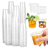 Ouxayapl 300 Stück Schnapsgläser Plastik, Schnapsbecher Plastik 2cl /20 ml, Wiederverwendbareaus Plastikbecher, BPA-frei Shot Becher für Verkostung, Partys