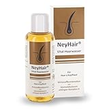 NeyHair Vital-Haarwasser - Deine Geheimwaffe für Traumhaare! Gesunde Kopfhaut, Kräftiger Haarwuchs, Mehr Haardichte, mit dem einzigartigen vitOrgan-Komplex H! Jetzt in der 200ml-Flasche