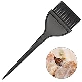 1 Stück Haarfärbepinsel,Pinsel Haare Färben,Färbepinsel Haare,Haarfarbe Pinsel,Haare Färben Zubehör,Haarfärbe Bürste,Zum Haarfärben im Friseurladen oder zu Hause,5.5×20.5cm (Schwarz)